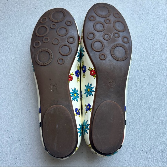 Marc Jacobs Runway leather womens flats transparent Oxford. Super cute! - Picture 3 of 8